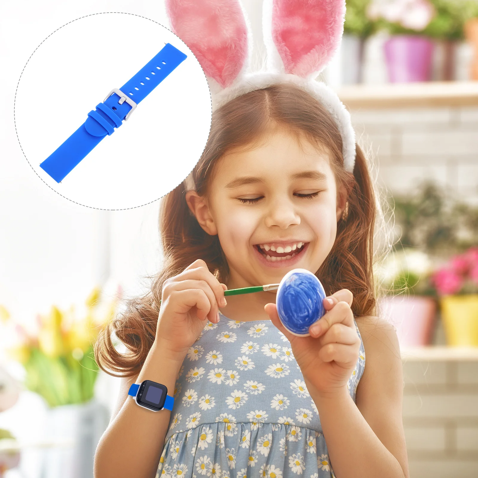 

1Pcs Watch Band Retro Silicone Watch Strap Smooth Comfortable Replacement Strap for Classic Fashion Wristband