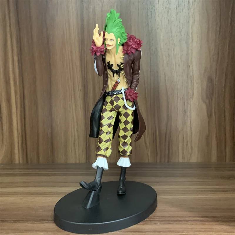 One Piece Figure Bartolomeo Standing Anime PVC Figure OP Luffy Four Emperors Doflamingo Zoro Sanji Model Toy Gifts