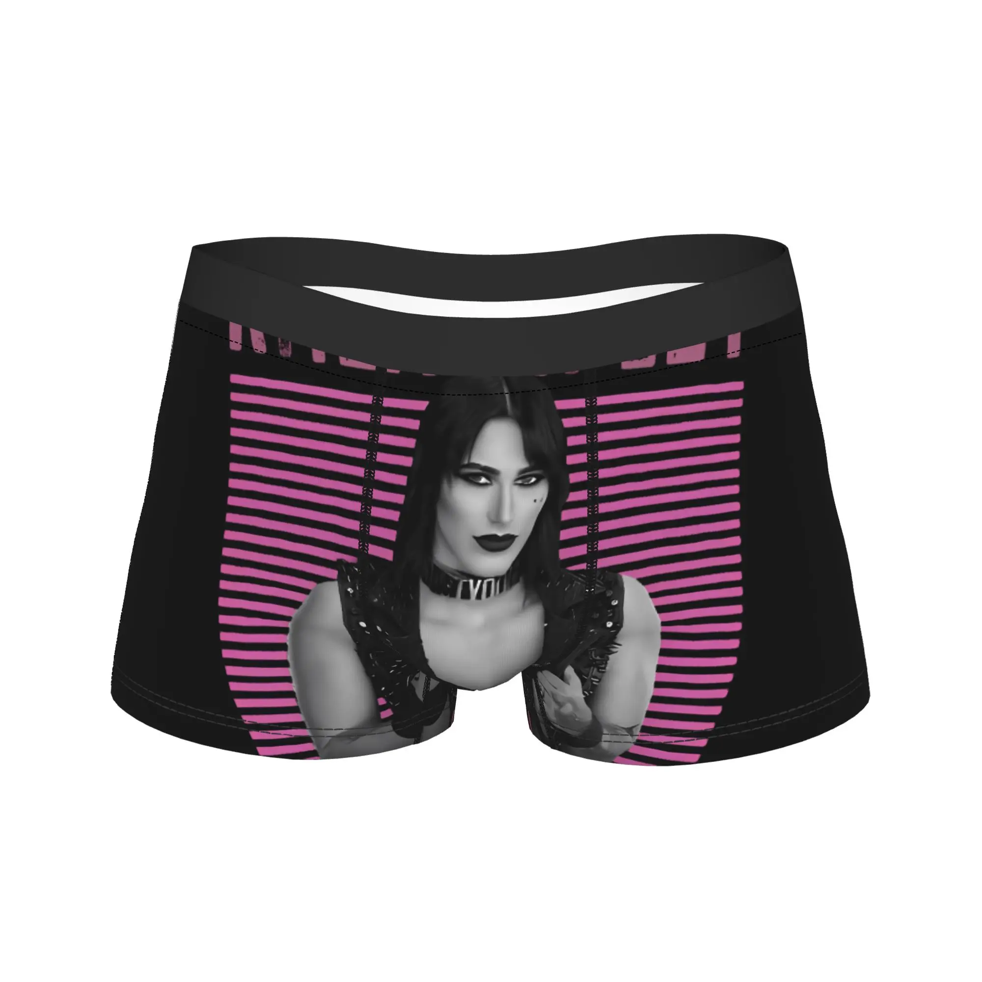 RHEA ON THE TOP Rhea Ripley Ropa interior para hombre, calzoncillos tipo bóxer, calzoncillos novedosos, gran oferta, bragas personalizadas de talla grande