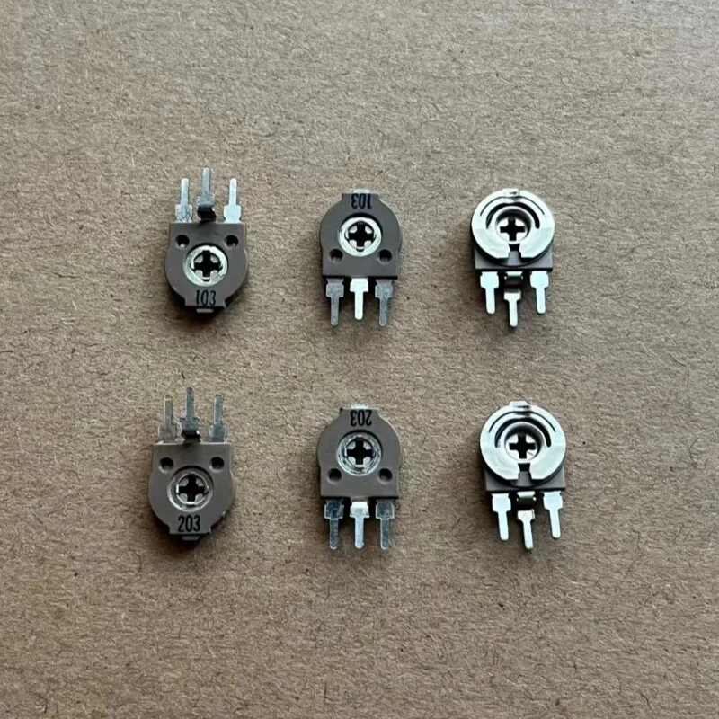 for TAIYOHM 8MM Vertical 3Pin Trimmer Potentiometer 10K 20K Variable Resistor