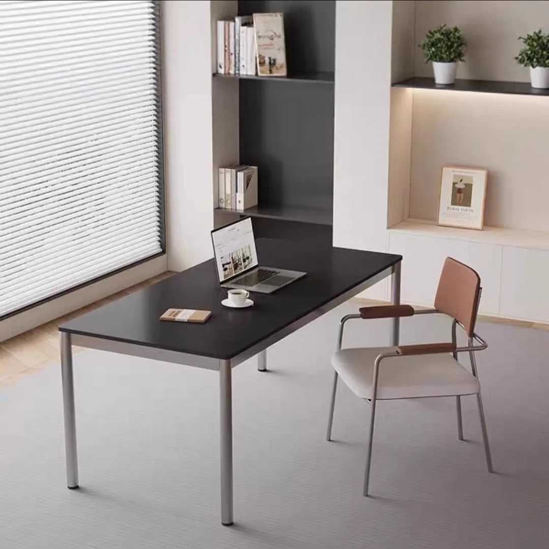 

DSA creative module desk modern simple stainless steel storage medium antique desk
