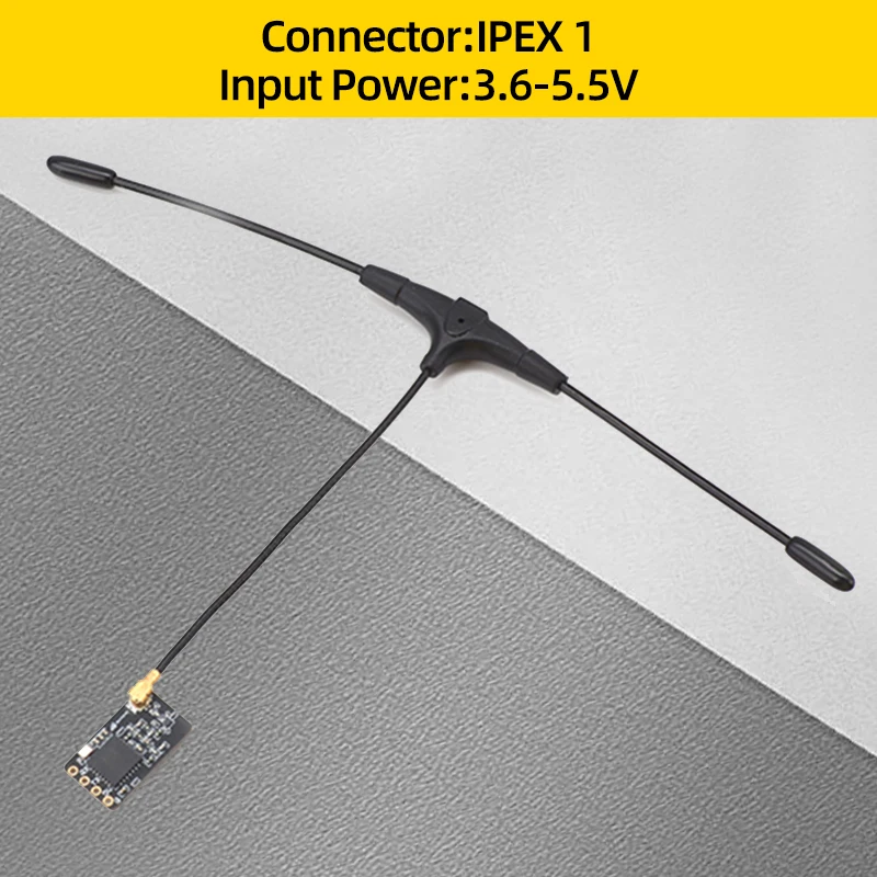 BAYCK ELRS Receiver 2.4G NANO ExpressLRS 915MHz RX With T Type Antenna Support WiFi For RC FPV Racing Drone Quadcopter