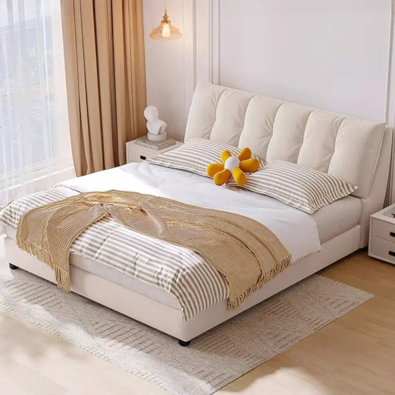 

Items Effective Accessories Bed Decoration Adults Style Boneless Bedrooms Bed Household Solid Lounges Lit 2 Personnes Furniture