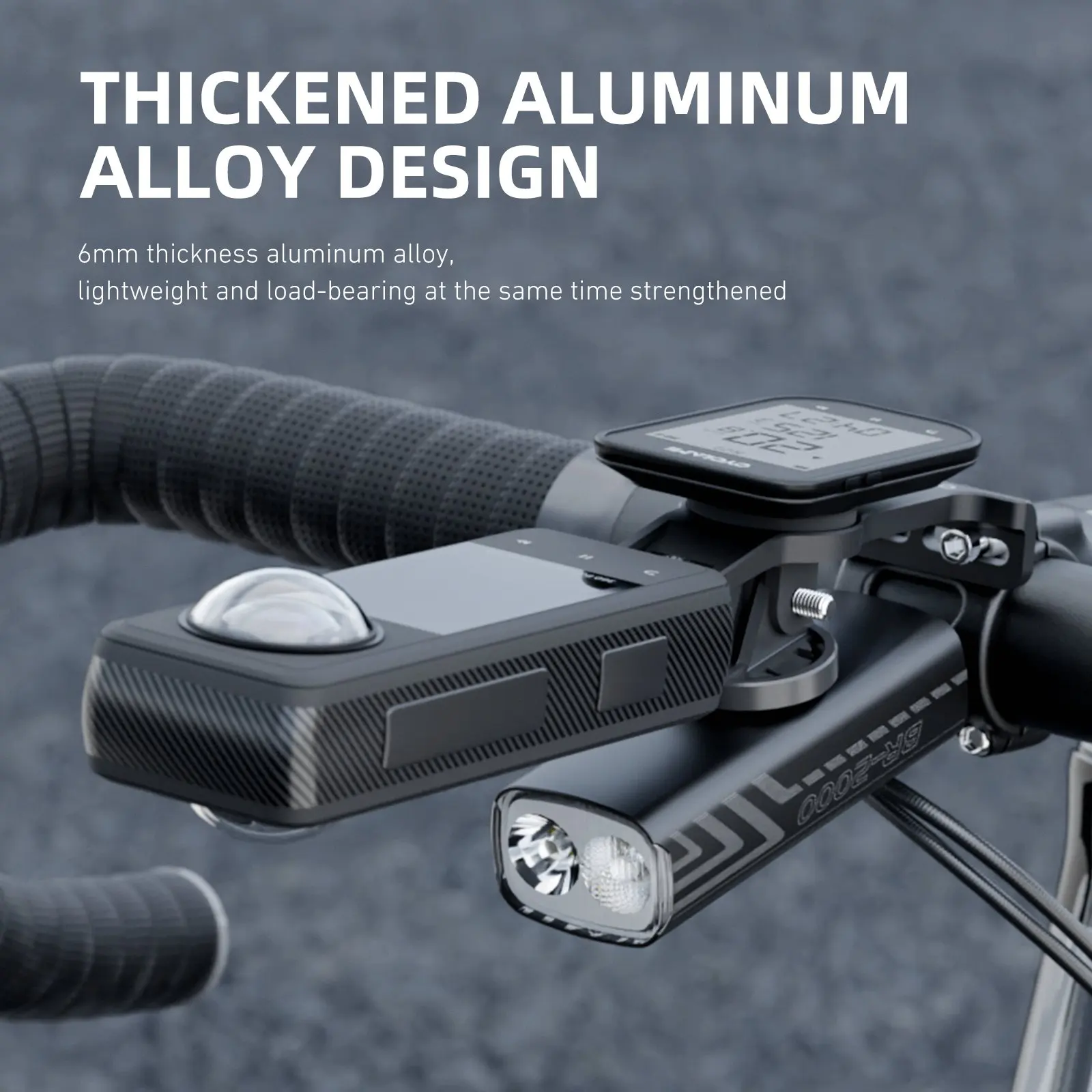CYCLAMI 360 Rotating Mount Holder For Go Pro 8-13 Insta360 One X2 X3 X4 DJI Camera Accessories Bike Mount for IGS Garmin XOSS view 3
