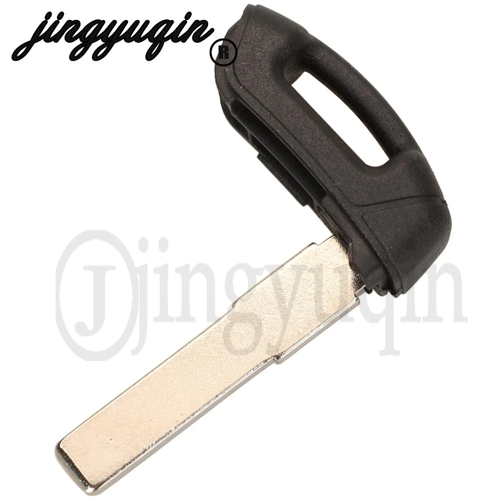 Jingyuqin-carcasa para llave remota de coche, 3 botones, Fob para Fiat 500 Punto Croma, funda sin cortar, accesorios de repuesto