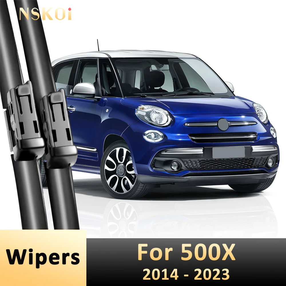 

Wiper Front Wiper Blades For Fiat 500X 2014-2023 2015 2016 2017 2018 2019 2020 2021 Windshield Windscreen Front Window 26“+14”