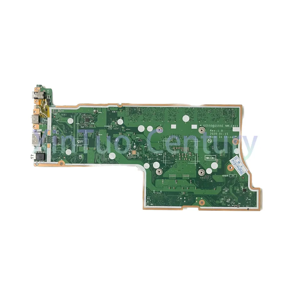 NM-C811 For Lenovo IdeaPad 5-15ARE05 Laptop Motherboard GS55D&GS55E NM-C811 With R7-4800U 16GB-RAM 100% tested work