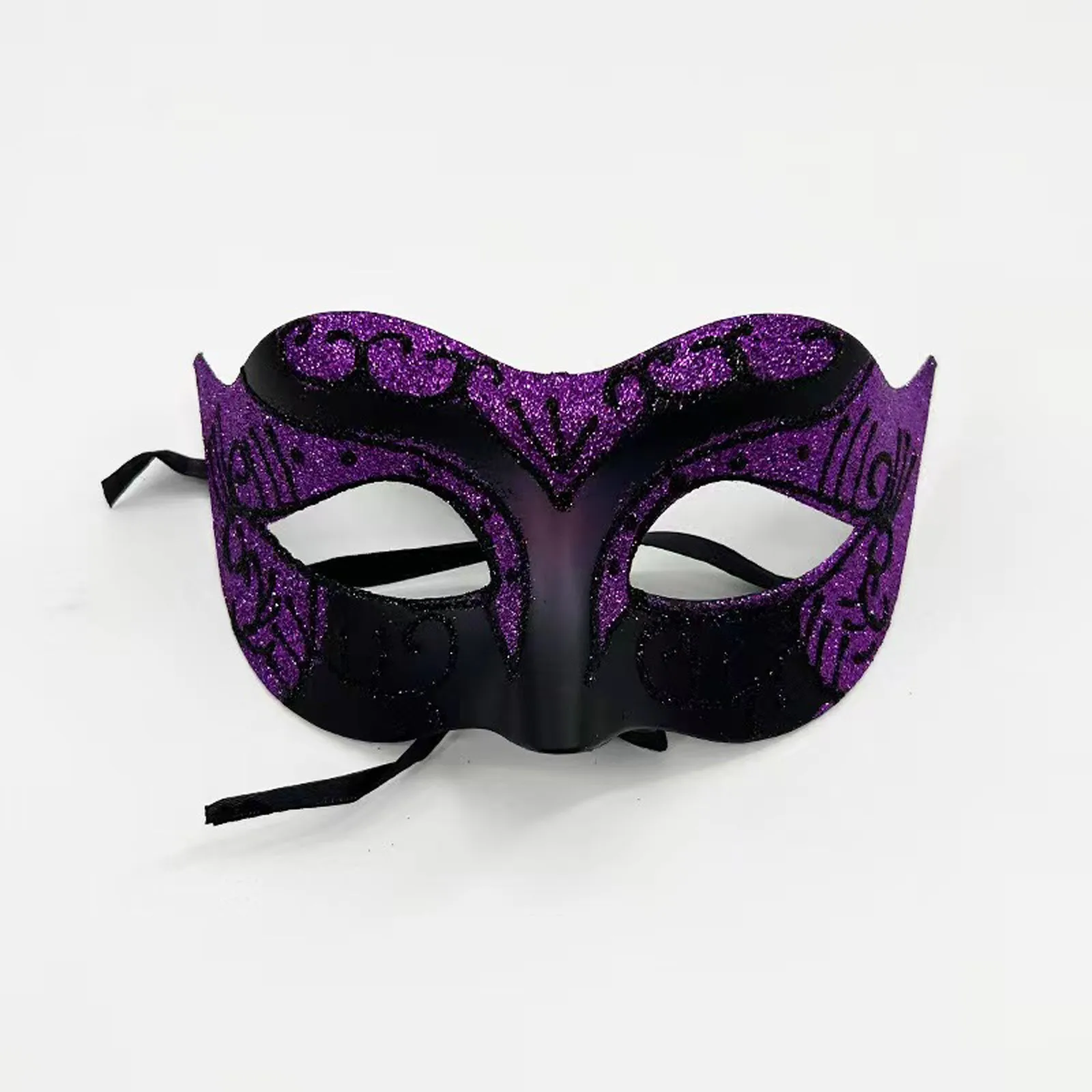 Máscara De Mascarada Veneciana De Tela Dura – Diseño Liso Y Ligero Para Fiestas Y Disfraces De Adultos Y Niños
