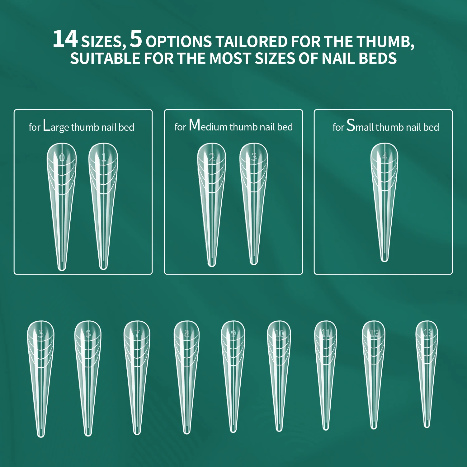 Nailpop أشكال مزدوجة 150 قطعة قوالب جل الأشعة فوق البنفسجية سريعة البناء قابلة لإعادة الاستخدام تغطية كاملة من الأكريليك أشكال تمديد علوية قوالب جل الأظافر البولي #4