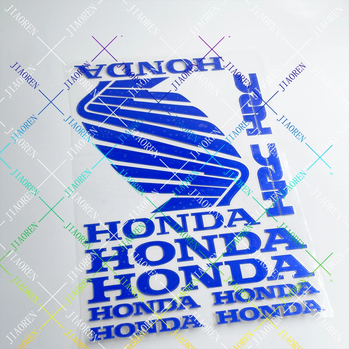 

Мотоцикл Honda наклейка шлем масляный бак наклейка HRC логотип # 2