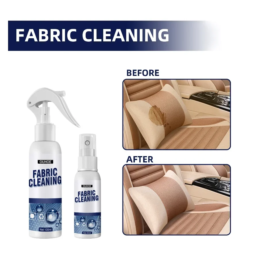 Multifunctional Foam Cleaner Car Interior Stain Remover Leather Seat Foam Cleaner Car Headliner Dashboard Cleaning Tool