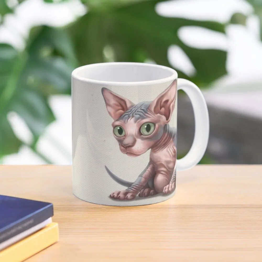 

Cat-a-clysm: Sphynx kitten - Classic Coffee Mug Mug Free Shipping