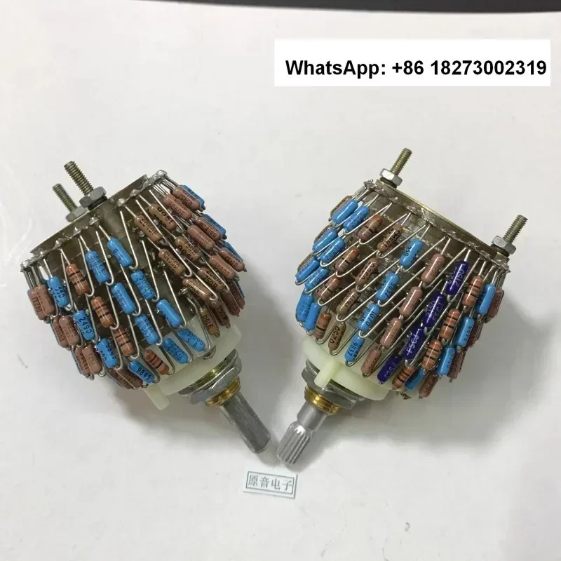 4X24 Step by Step 250K Potentiometer with DALE Resistance Assembled into Four Links 250K Balanced 4-channel Potentiometer