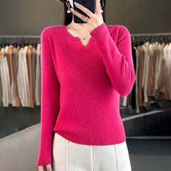 2024 autumn/winter pullover sweater women's cashmere sweater new cashmere sweater women's knitted sweater women's pullover top