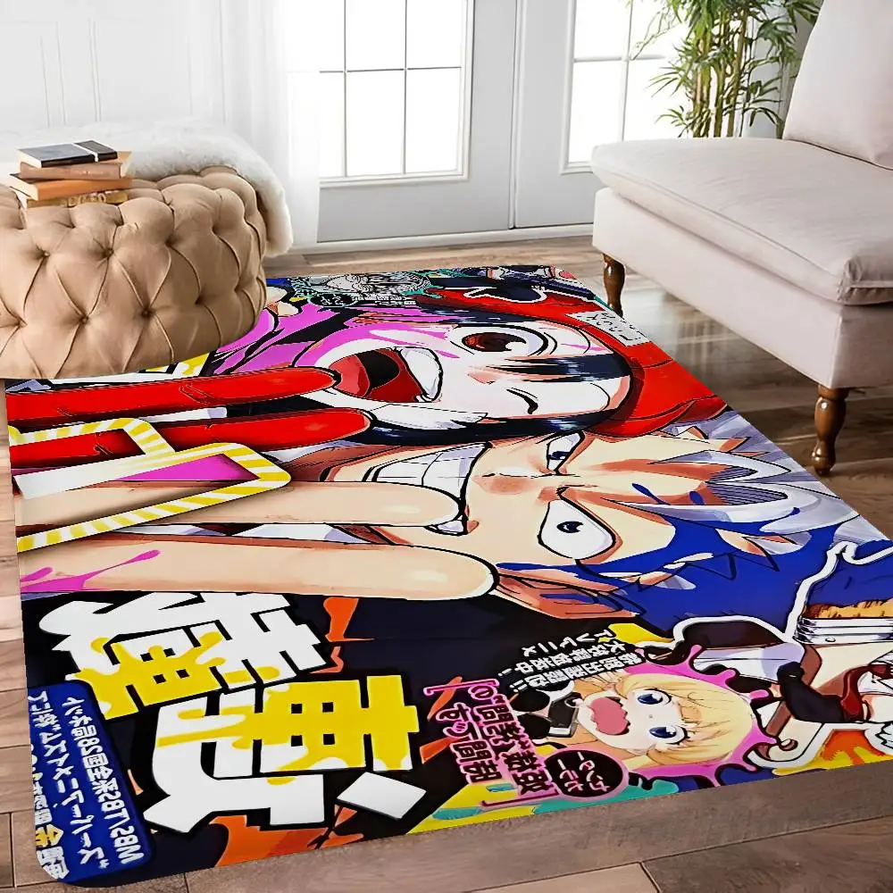Undead Unluck Anime Room Mats Retro Multiple Choice Living Room Kitchen Rug Non-Slip Welcome Rug