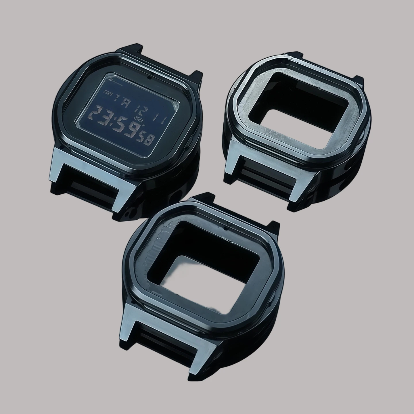 

Для Casio 3229, запасные части для механизма G-SHOCK GM5600, внутренний корпус из алюминиевого сплава, внутренний корпус, поврежденные сменные аксессуары