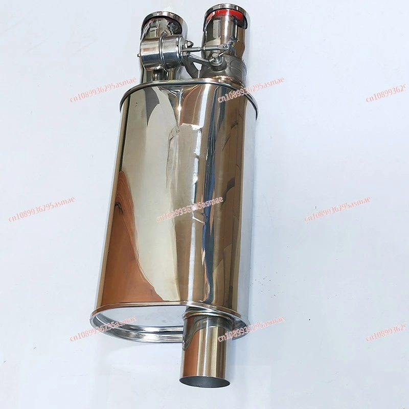 

Automobile exhaust pipe modification valve straight drum Muffler