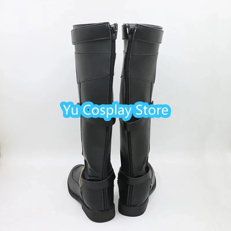 

Candy 2025Yu-Zeonn Xenoblade, реквизит для косплея, обувь из искусственной кожи, карнавальные ботинки на Хэллоуин, индивидуальный заказ