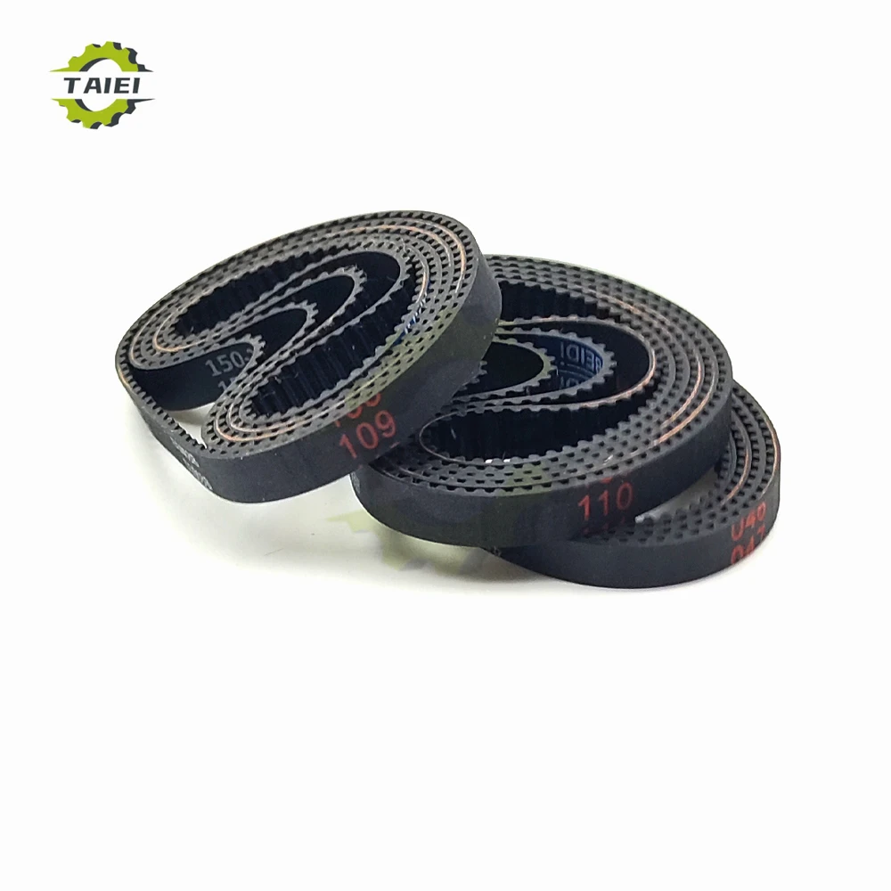 HTD 2M Rubber Timing Belt Length 118 120 126 130 136 140 142 150 156 162 164mm Width 4/5/6mm Vacuum cleaner 2M Drive Belt 2M-142