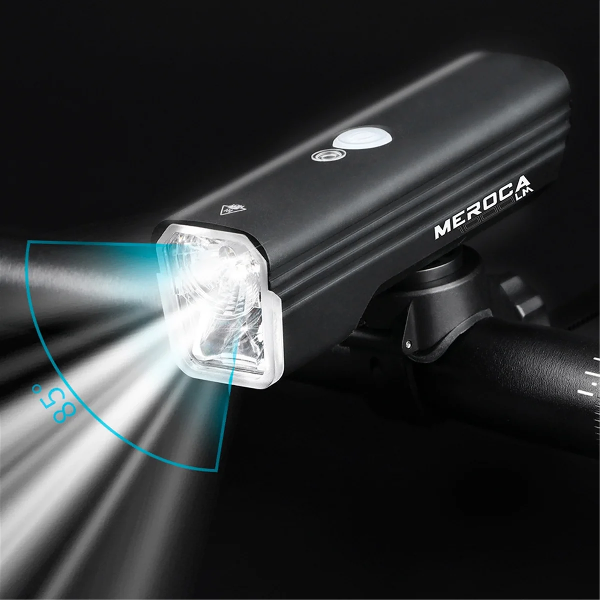 4000mAh Bike Light USB Rechargeable 1500 Lumen Bicycle Headlight Waterproof Super Bright Front Lights Cycling Flashlight