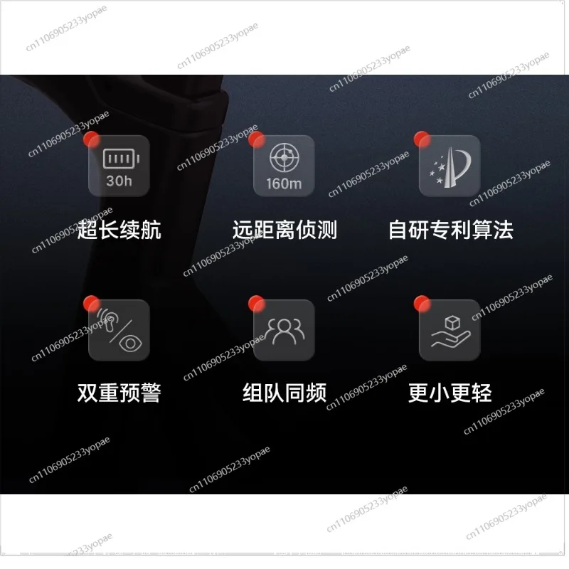 L7 Fahrrad Radar Rücklicht Lange Akkulaufzeit Highlight Warnleuchten