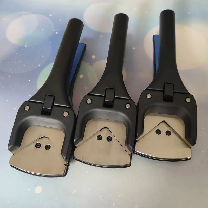 1 قطعة المقص الثقيلة R3 R5 R10 ثقب الزاوية لكمة شارة كبيرة فتحة مستديرة القاطع ل بطاقة PVC علامة ورق طباعة الصور آلة قطع #3