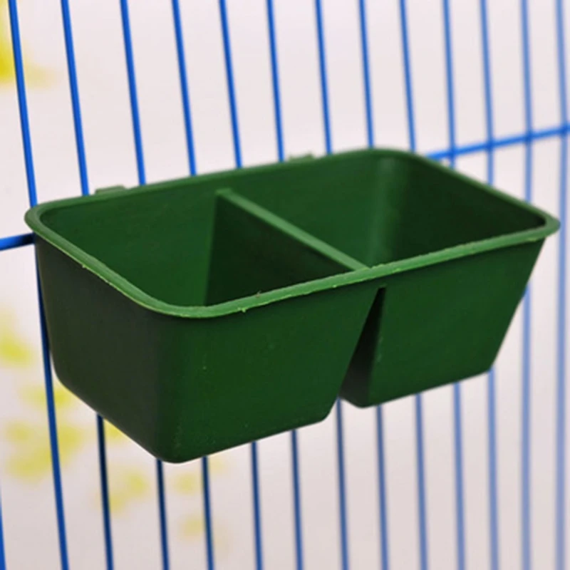 for Pigeon Water Cup Hanging Feeding Bowl Bird Plastic Water Feeder for Cag