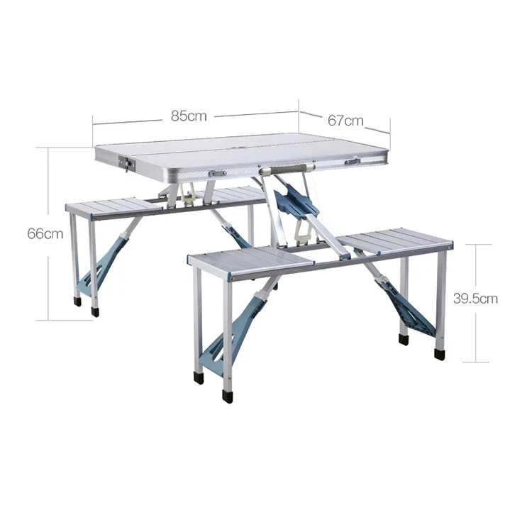 High quality folding picnic table and chairs aluminium chairs and tables camping table with chair