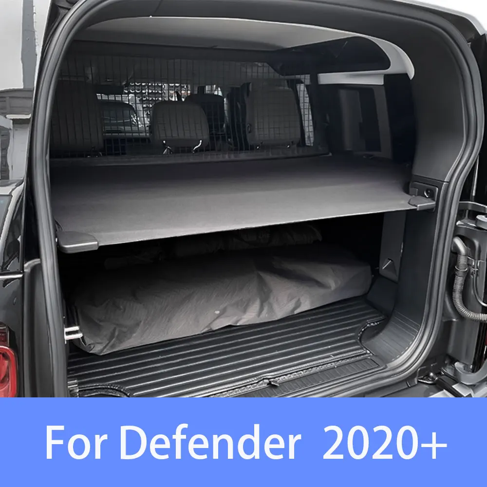 

For Defender interior modification trunk cover curtain storage curtain partition curtain shelf rear cover curtain privacy cover