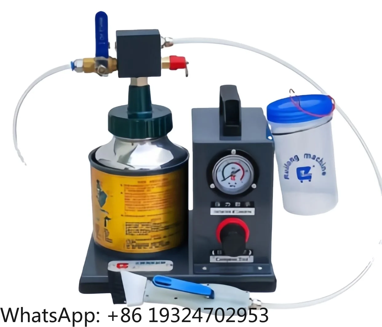 Glue Filling Ma.chine Spray M.ac.hine Pneumatic  Glue Filling M.achine Mini Brushing Bag Shoe Luggage Leather Glue Spray