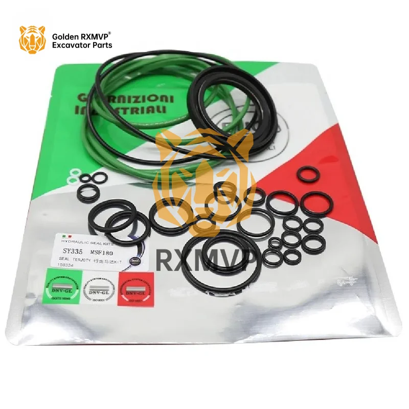 For Sany Excavator Travel Motor Seal Msf180 Apply Sy335 High Abrasion Resistance Cylinder Repair Kit RXMVP