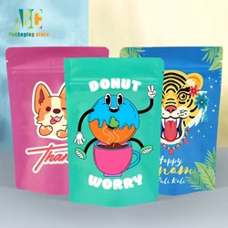 High Quality Customized Printed Aluminum Foil Standing Zipper Bag With Moisture Proof Tea Sugar And Nut Wedding Packaging Pouch