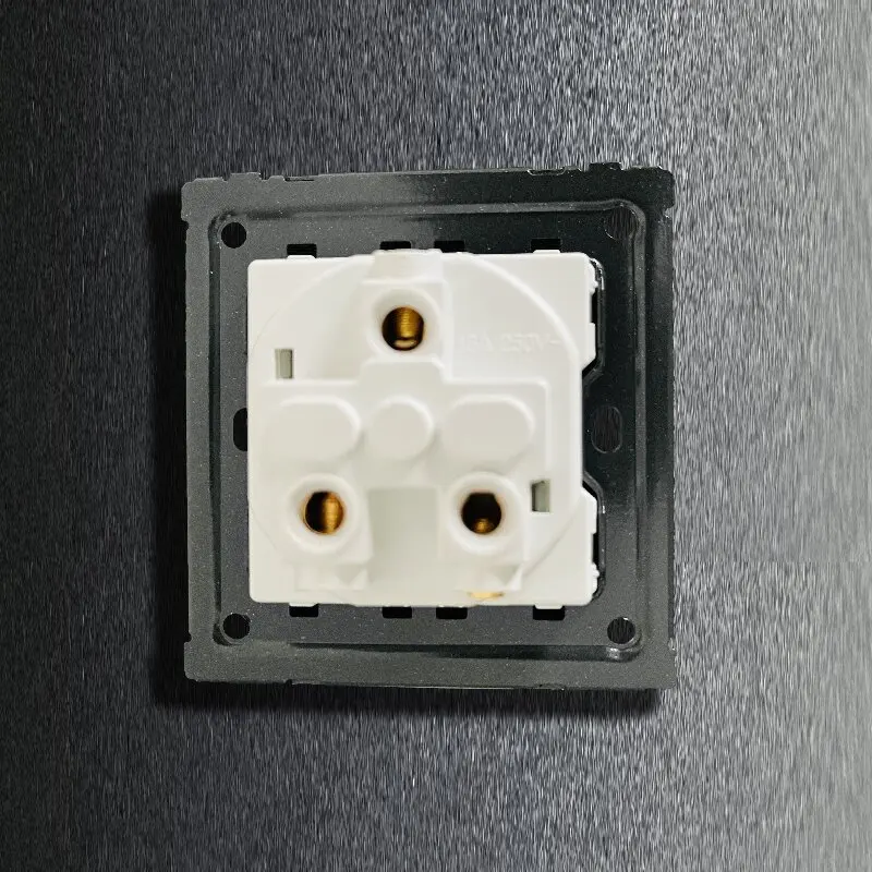 Foreign trade 86 European standard wall power socket panel European European European standard German 16A German standard round