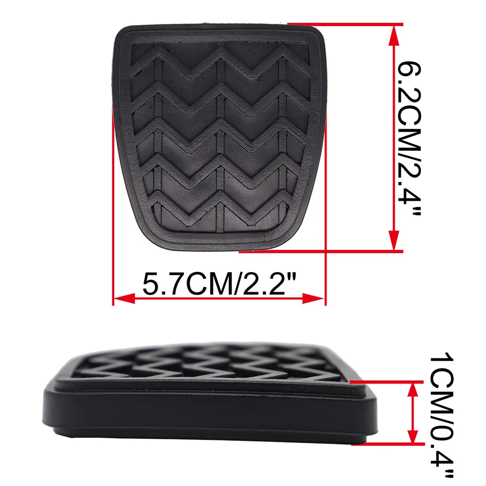 Car Brake Clutch Foot Pedal Pad Cover Replacement For Toyota Urban Cruiser 2014 2013 2012 2011 2010 2009 2008 Scion xD XP110