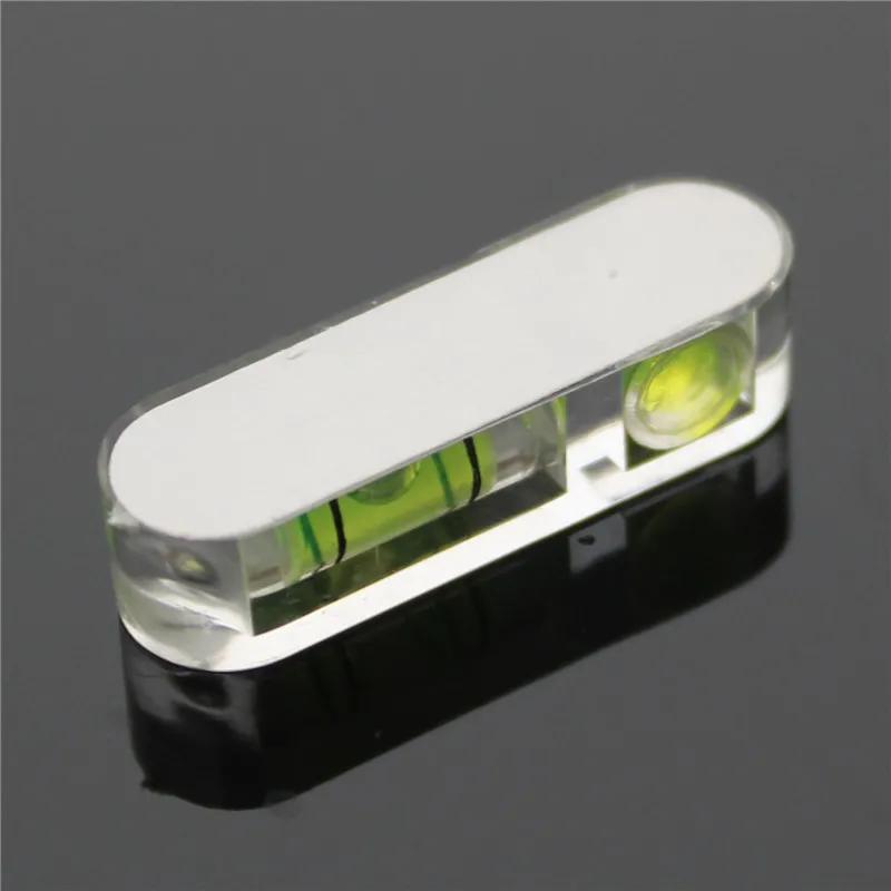 Mini Small T-type Two-way Level Horizontal Bubble New Acrylic Xy-axis Bubble Level Size 30x9x7mm