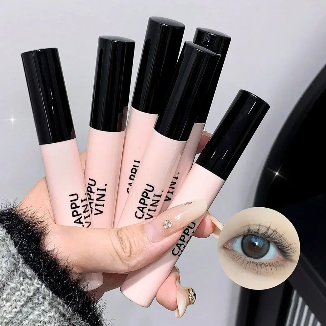 Mascara Trucco Curling Estensione ciglia marrone nero Impermeabile Tintura non sbiadita Mascara volume liquido Cosmetico a lunga tenuta