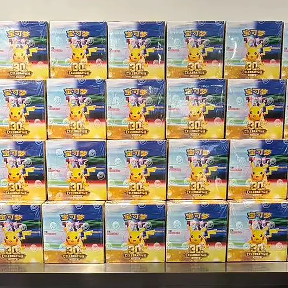 Auf Lager 100% Original Pokémon 30. Jubiläums-Boosterpacks FUR-Karte 30thC Vereinfachtes Chinesisch Sammelkarten PTCG Geschenke – Detail 8