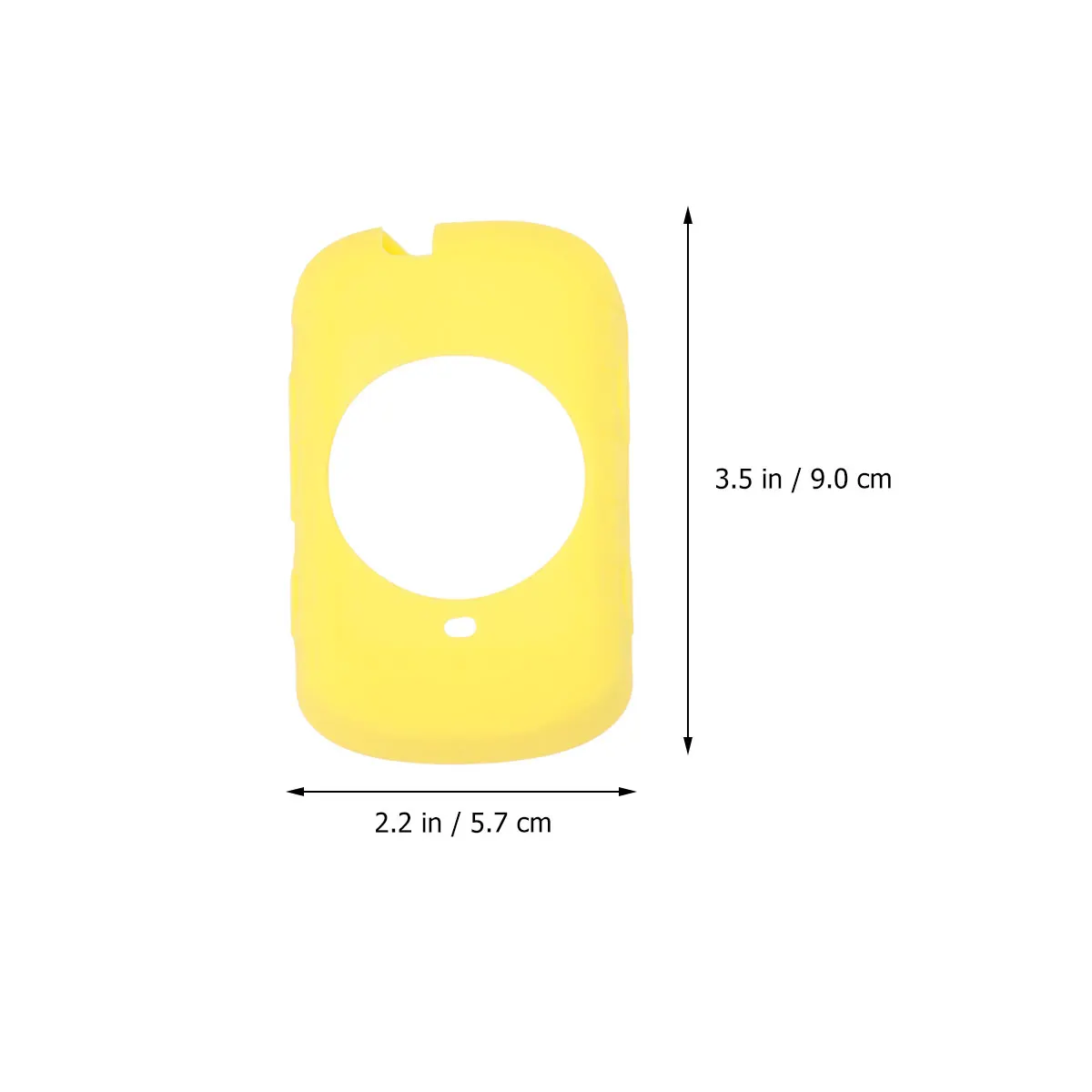 

Computer Protective Case Silicone Cover Stopwatch Protector Elastic Protection Riding Cycling GPS Accessories Yellow
