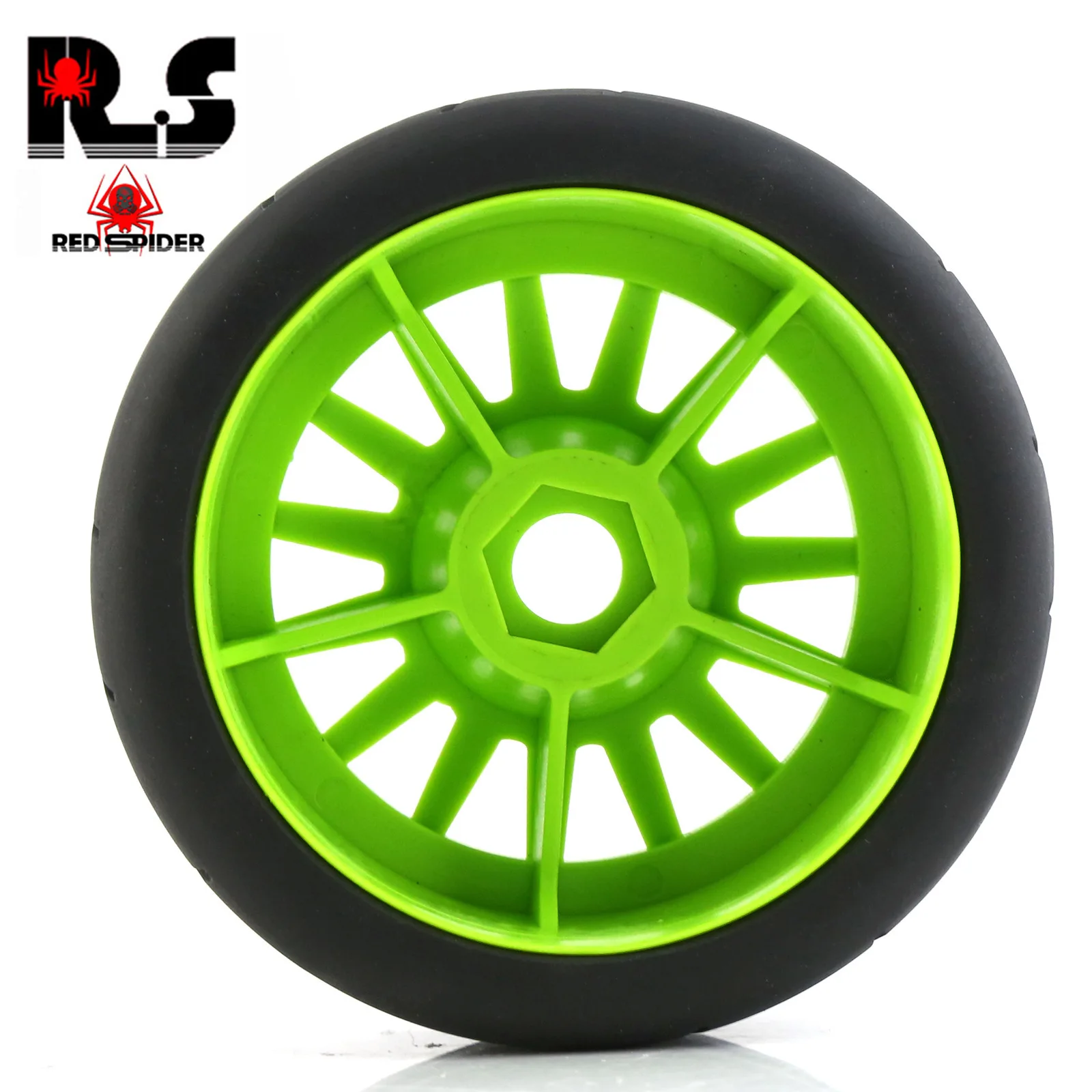 RC car  1/8 WRC Feishen Flat Run Racing Tires for Rally, KM Thor Snow Citroën C3 Boundary Connector