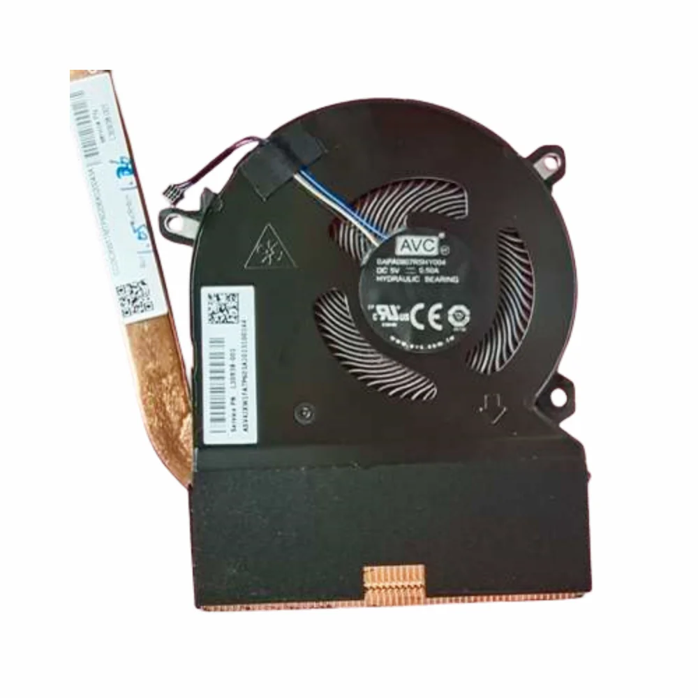 TT-ventilador de refrigeración Original, disipador de calor para HP studio X360 G5 Elitebook 1050 G1 L30938-001, nuevo