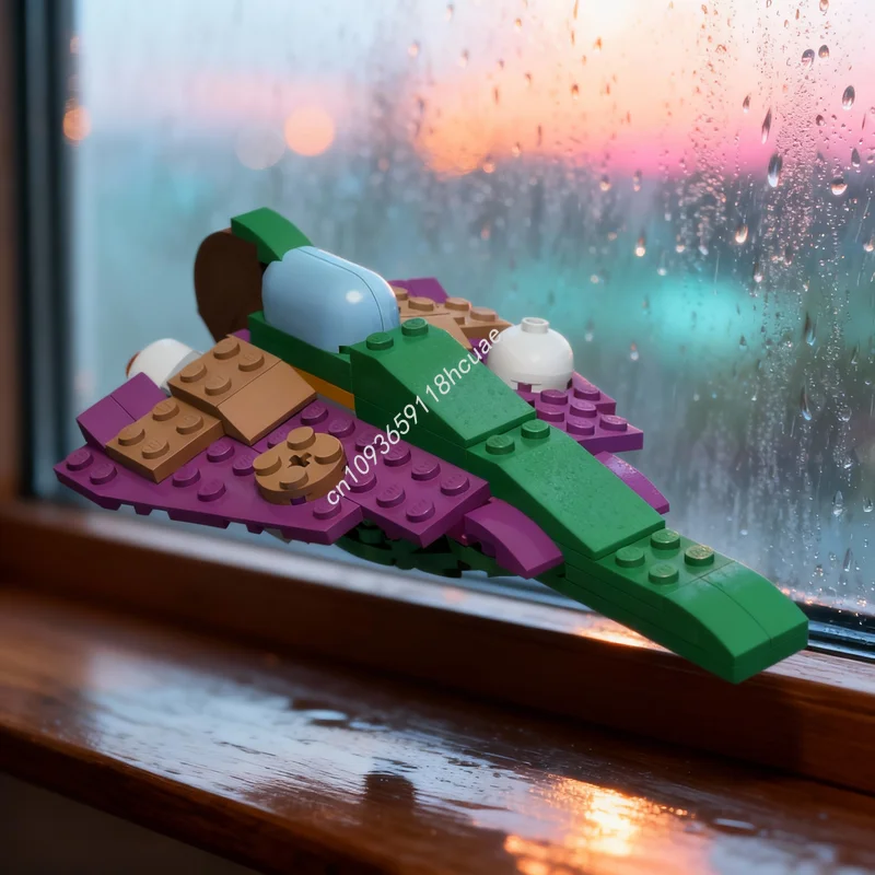 

Набор для сборки MOC «Звездный истребитель», 102 детали, классическая модель, конструктор, архитектурный, развивающий, для самостоятельной сборки, идея для творчества, рождественский подарок