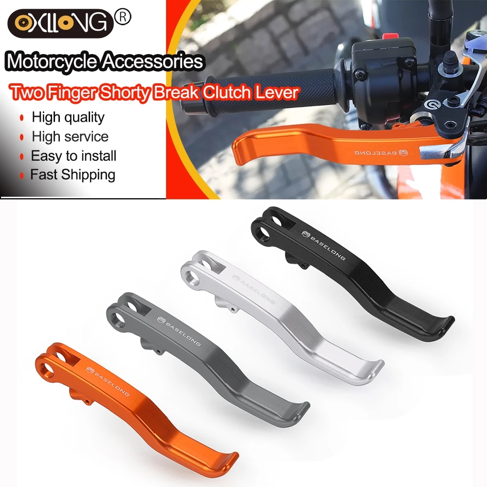 

Motorcycle Accessories Two Finger Shorty Break Clutch Lever For 690 SM/SMCR/SMC 690 Enduro R 2014 2015 2016 2017 2018 2019-2024