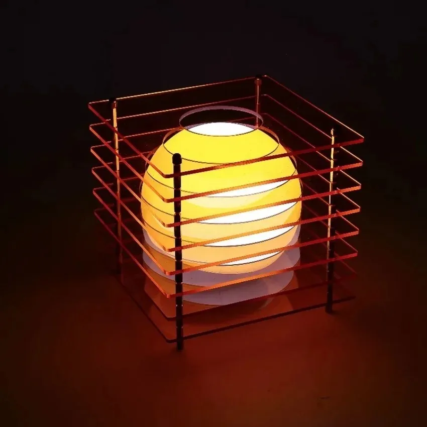 

16 цветов RGB DIY лунная лампа акриловая тысяча слоев лампа украшение для рабочего стола подвесной окружающий свет реквизит для комнаты домашний декор подарки