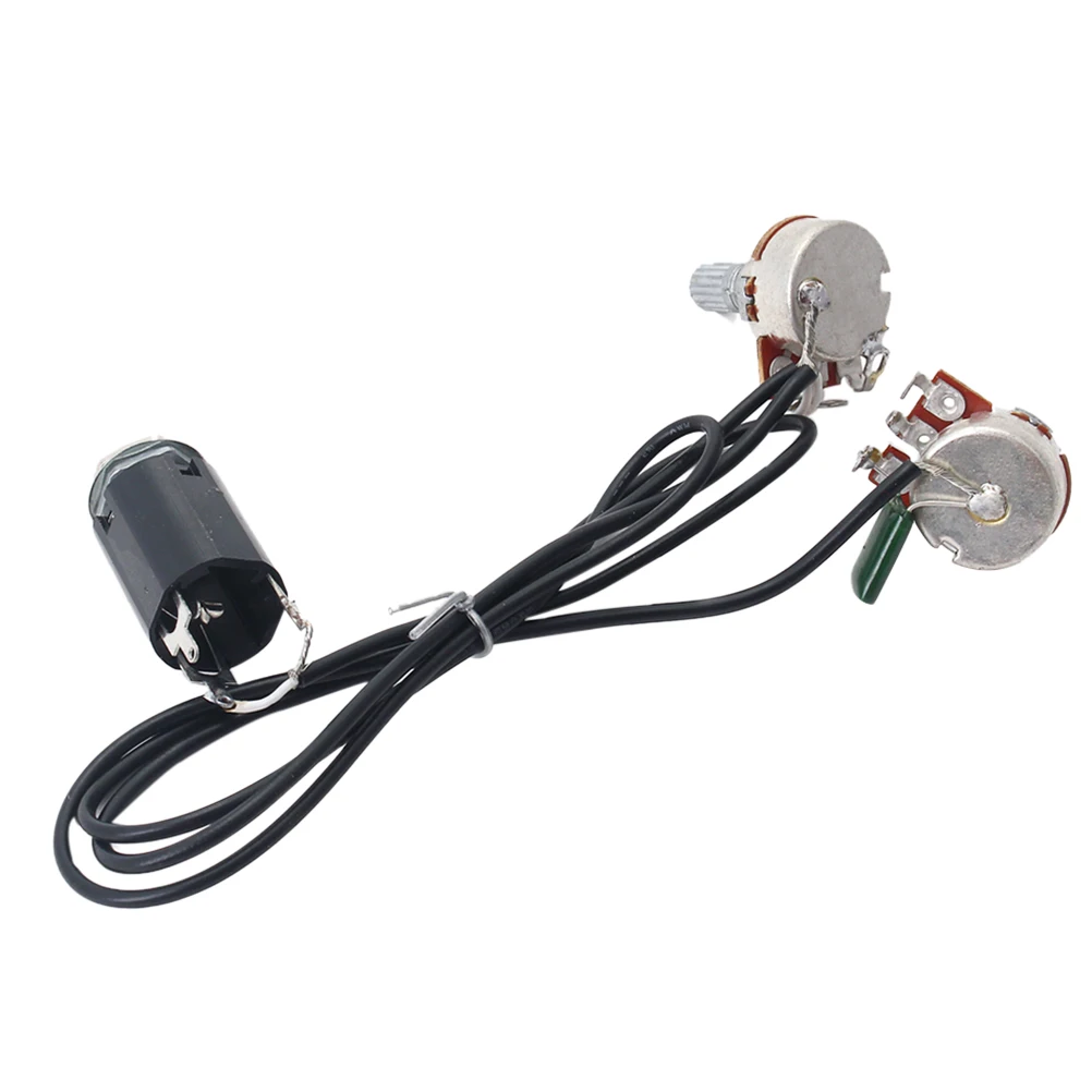 

potentiometer split shaft A500K guitar split shaft taper audio taper