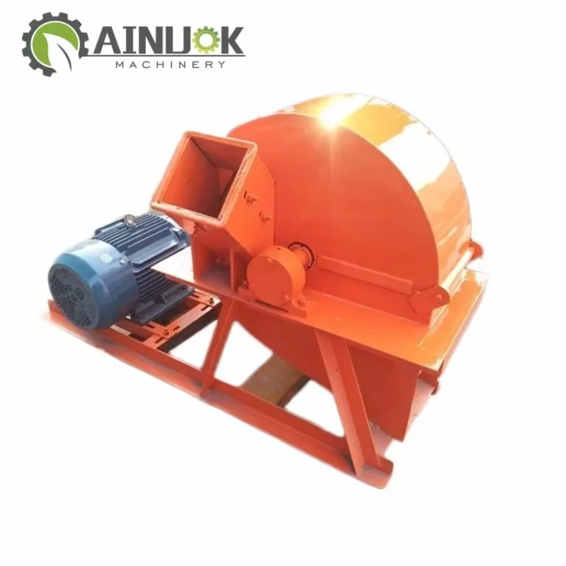 متعددة الوظائف القشرة كسارة النفايات آلة الطاحن الخشب صنع نشارة الخشب كسارة الخشب محرك الديزل #5