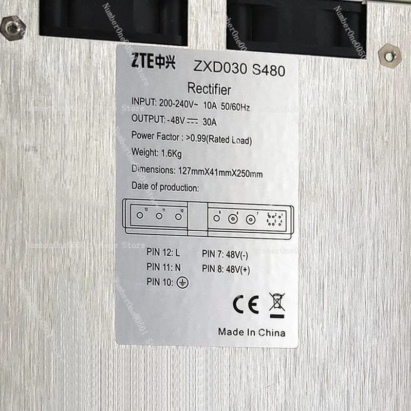 وحدة مقوم ZXD030 S480 ZTE ، 48V ، 30A #6