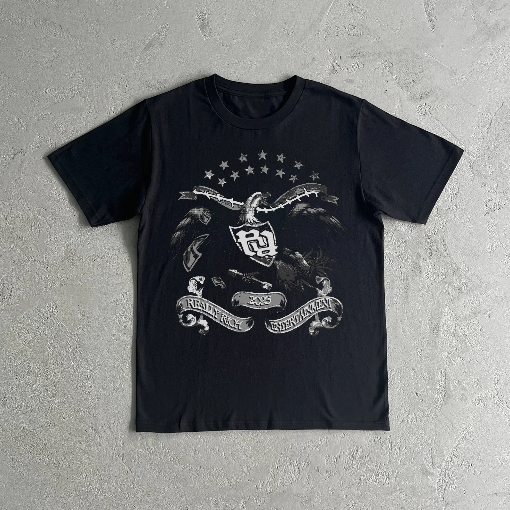 

RR KanKan Eagle Heavy Cotton T Shirt Really Rich