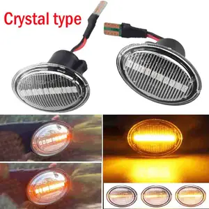 Leuchten Auto Seitenmarkierungsschilder Leuchten für Fiat 500 500C 500L Dynamische LED -T10 -Lampen für Abarth 500 595 695 Leuchte 10 Hauptverkauf Fiat Light 500 - №7