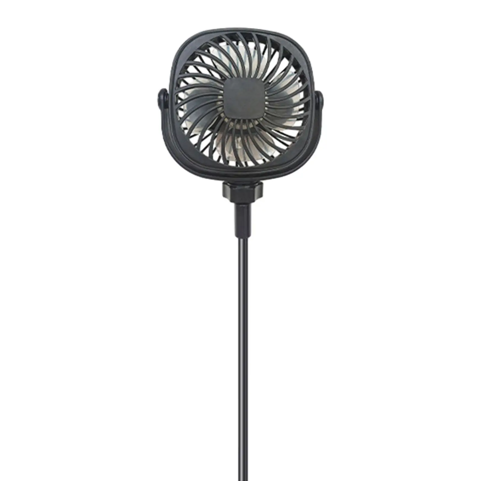 Ventilador de Clip Personal, Operación silenciosa, senderismo, viaje, portátil, USB, Mini ventilador