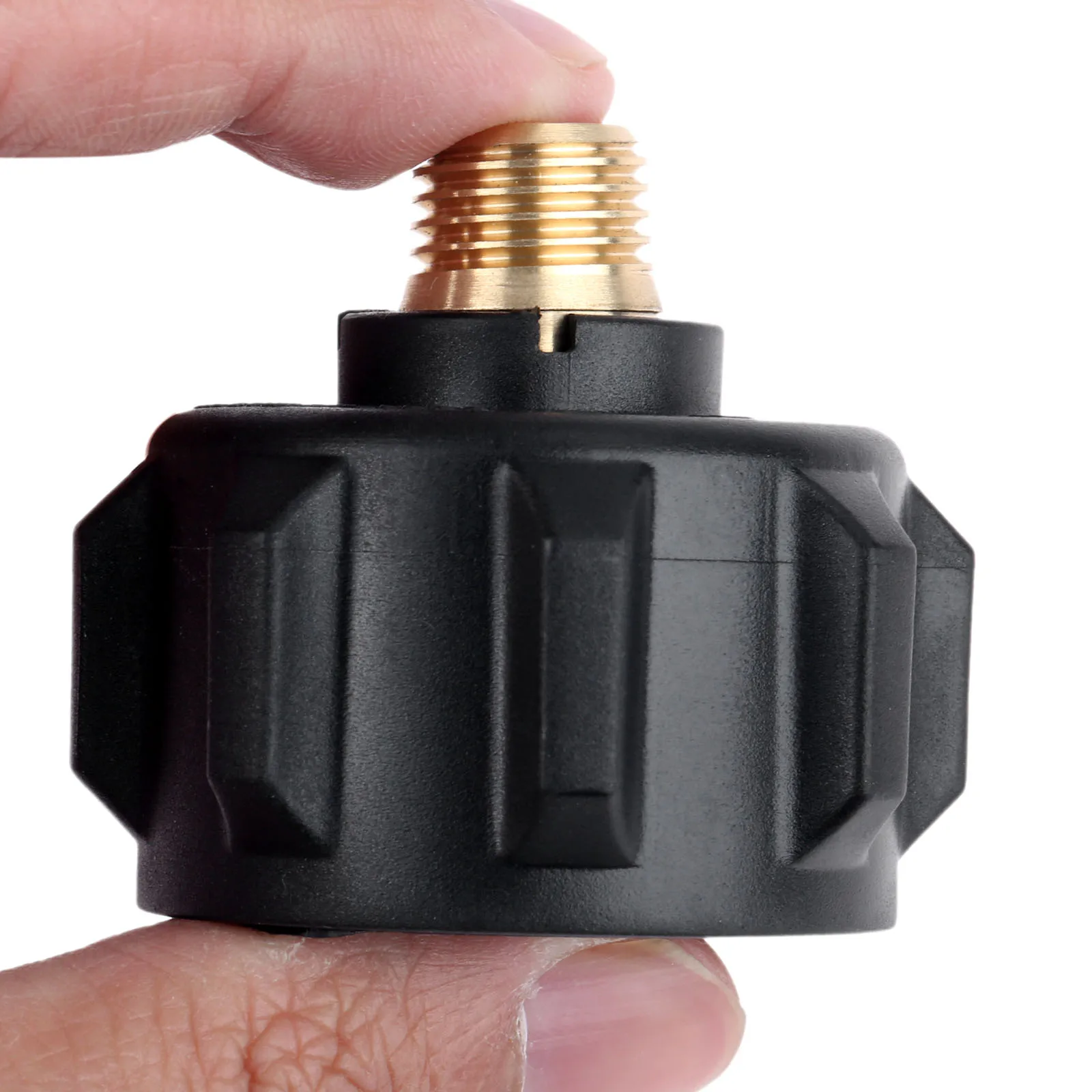 1pc QCC1 Propane Refill Adapter with Nut and 1/4